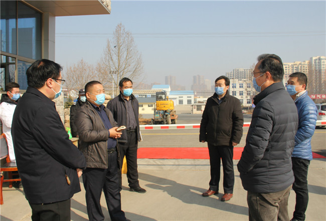 市疫情防控工作督導組到公司檢查指導工作