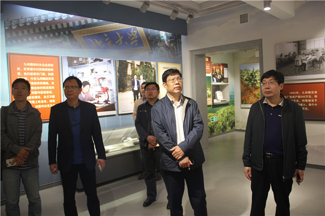 山東省食品藥品檢驗研究院專家到九間棚調研到九間棚調研